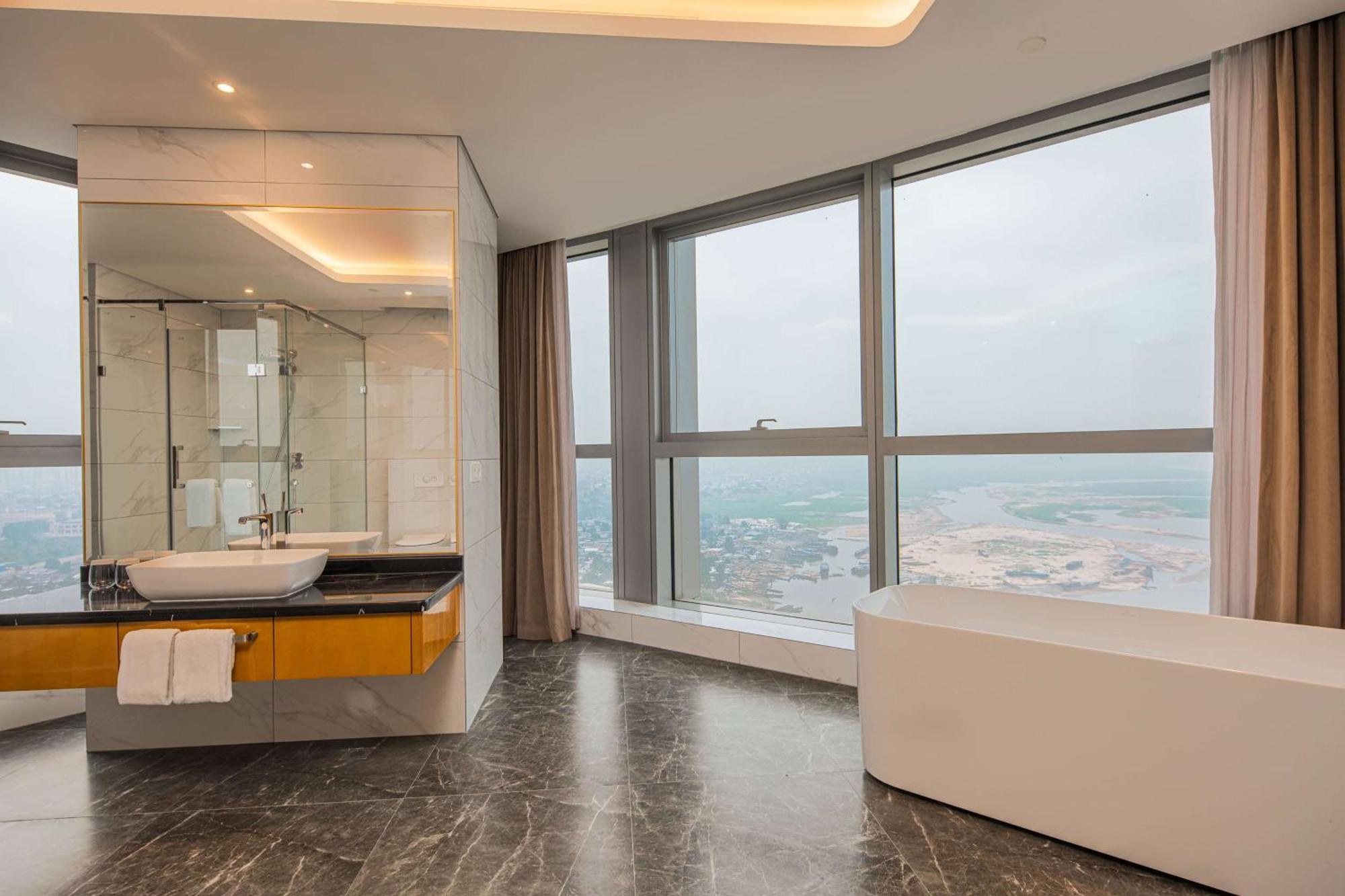 Hilton Brazzaville Les Tours Jumelles Hotel & Residences Esterno foto